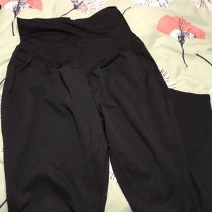Black maternity pants